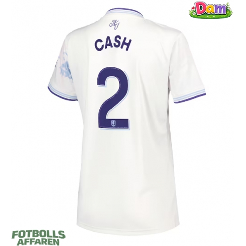 Aston Villa Matty Cash #2 Tredje Tröja Kvinnor 2025-26 Kortärmad